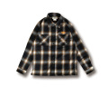 【OG CLASSIX/オージークラシックス】OMBRE CHECK FLANNEL SHIRTS【ネルシャツ】【長袖】【フランネルシャツ】【日本製】【国産】