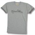 【OG CLASSIX/オージークラシックス】PEN SCRIPT TWO-TONE RIB TEE【半袖Tシャツ】【リブ】【スクリプト】