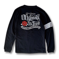 【OG CLASSIX/オージークラシックス】ARM LINE ROSE 5.6oz. LONG SLEEVE【Tシャツ】【長袖】【5.6oz.】