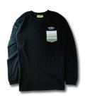 【OG CLASSIX/オージークラシックス】BLACK SERAPE POCKET 5.6oz. LONG SLEEVE TEE【Tシャツ】【長袖】【5.6oz.】【サラペ】【ポケット】