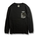 3colors【OG CLASSIX/オージークラシックス】OG BANDANA POCKET 5.6oz L/S TEE【Tシャツ】【長袖】【5.6oz.】