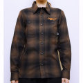 【OG CLASSIX/オージークラシックス】EAST L.A. LADY FLANNEL SHIRTS【レディース】【フランネルシャツ】【オンブレチェック】