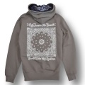 【OG CLASSIX/オージークラシックス】PAISLEY CROSS PULL HOOD【ジップフード】【パーカー】【クロス】