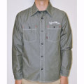【OG CLASSIX/オージークラシックス】CHAMBRAY TWILL SHIRTS【長袖ボタンシャツ】【シャンブレーシャツ】