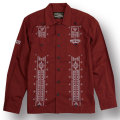 【OG CLASSIX/オージークラシックス】CROSS LINE CUBA  SHIRT L/S【キューバシャツ】【クロス】【シャツ】