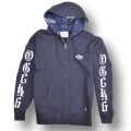 【OG CLASSIX/オージークラシックス】OLD L.A. CROSS ZIP HOOD【ジップフード】【パーカー】【クロス】