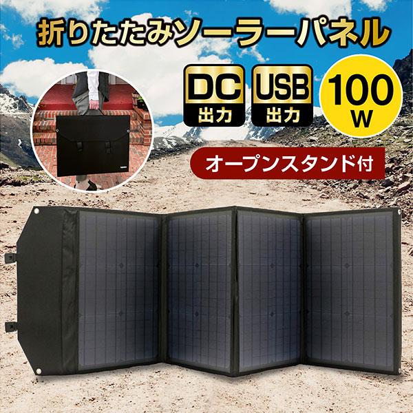 ソーラーパネル 100W 【SKJ-MTSP10】
