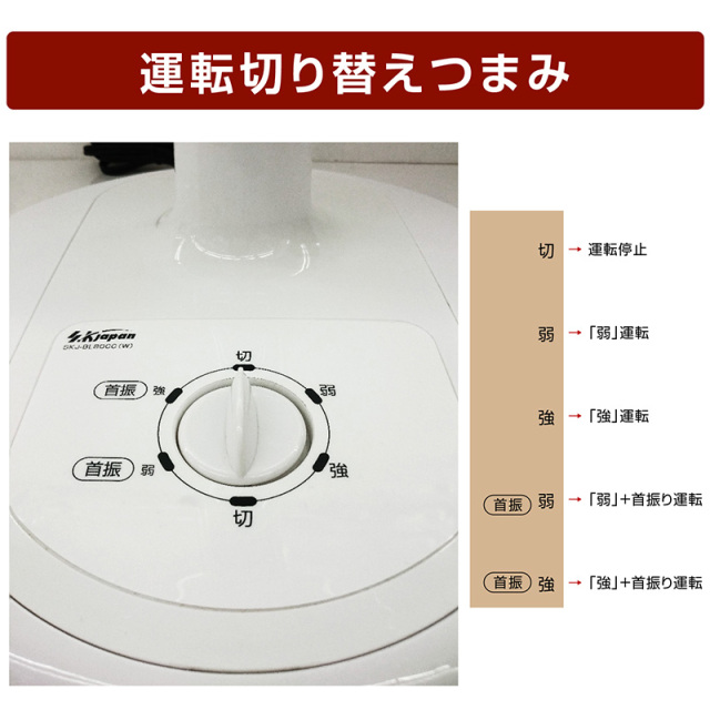 ヒーター 電気ストーブ パラボラ カーボンヒーター SKJ-BL81CC
