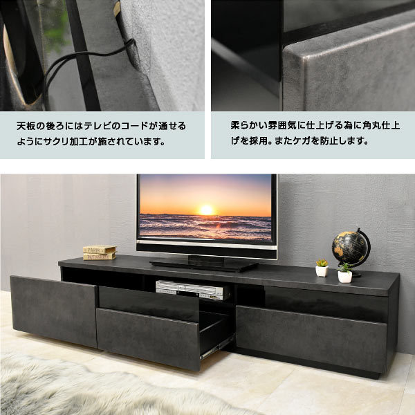 希少 】白磁摘みの引き出し4 5杯ローボード 白磁摘みの引き出し4 5杯