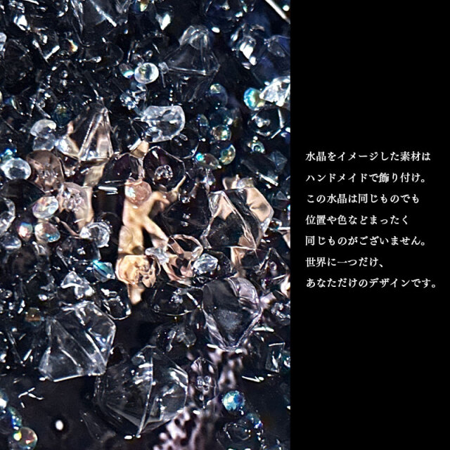 水晶パネル アートパネル 60×80cm ポップアート 金フレーム付き