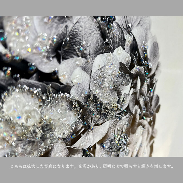 水彩画の小人 (フレーム付き) 水晶パネル アートパネル 60×80cm 開運画 金フレーム付き