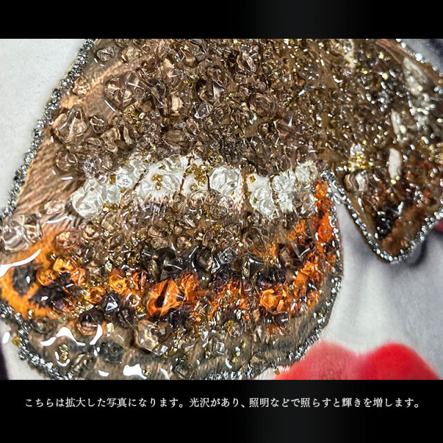 今だけお値下げ 輸入品 アートパネル 新品未使用品 水晶パネル アートパネル 60×80cm 街並み 金フレーム付き