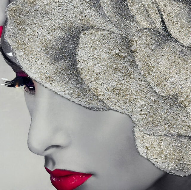 水晶パネル アートパネル 90×180cm 黒フレーム付き ビッグサイズ