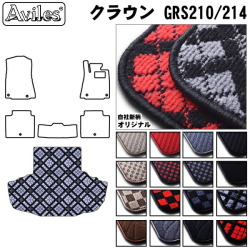 トヨタ　クラウン　210系　ラゲッジマット　フロアマット トランクマット