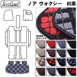 トヨタ　ノア　ヴォクシー　80系 ラゲッジマット　フロアマット　トランクマット