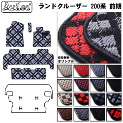 トヨタ ランドクルーザー 200系 フロアマット カーマット フロア マット