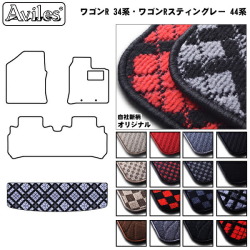 マツダ　フレア　MJ34S　MJ44S　ラゲッジマット　フロアマット トランクマット