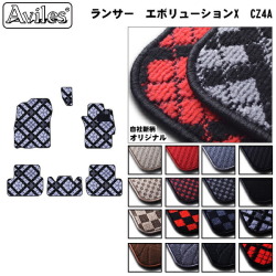 三菱　ランサー　エボリューションX　CZ4A　フロアマット