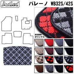 スズキ　バレーノ　WB系　ラゲッジマット　フロアマット　トランクマット