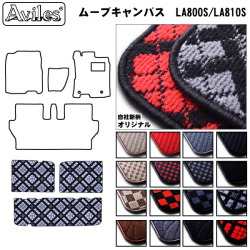 ダイハツ ムーヴ・ムーブキャンバス LA150 トランク用フロアマット