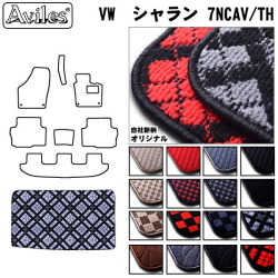 フォルクスワーゲン シャラン 7NC系  トランクマット ラゲッジマット