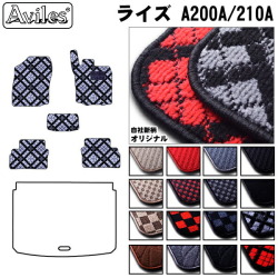 トヨタ　新型　ライズ　A200A　A210A　A202A　フロアマット