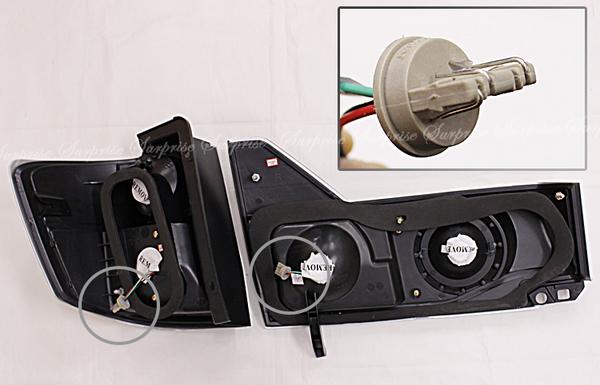 アルファード10系 前期 クリスタル LED テール ランプ クリア