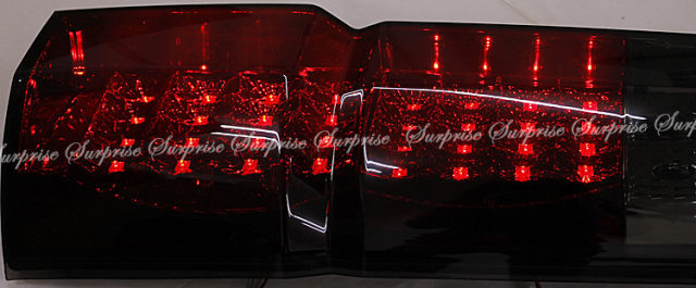 ステップワゴン RK LEDテールライト スモーク/レッド ステップワゴンスパーダ RK5 RK6 LED 30発 リフレクター レッド