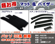 フロアマット、バイザー