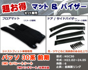 フロアマット、バイザー
