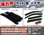 フロアマット、バイザー