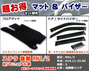フロアマット、バイザー