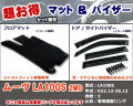 フロアマット、バイザー