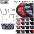 ダイハツ　タント　LA600S　ラゲッジマット　フロアマット　トランクマット