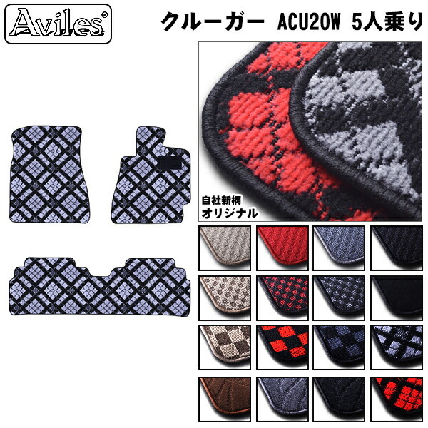 トヨタ クルーガー フロアマット