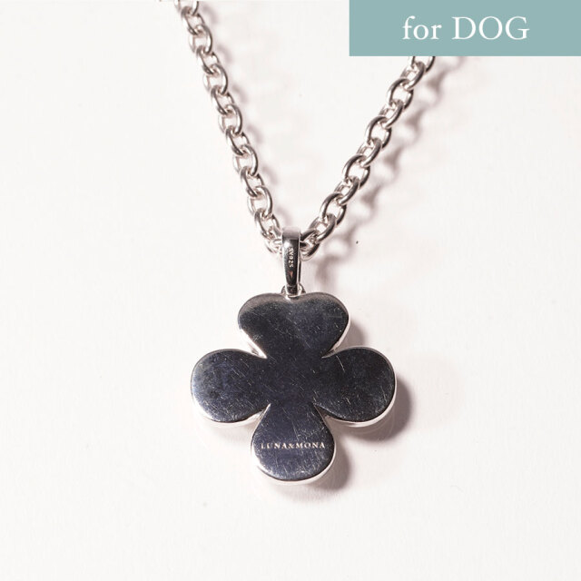 フォーチューンクローバー DOG&オーナー ネックレスセット（ゴールド色