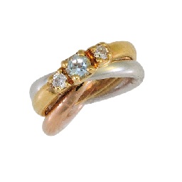 トリプレット脇メレアクアマリン