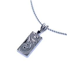 Hawaiianバースストーンペンダント - SV925 - 9月 サファイア