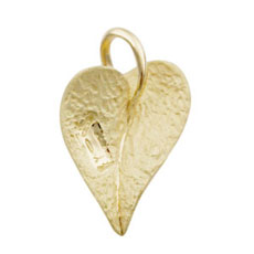 Hieroglyph - 幸運 - K18 リーフペンダントヘッド