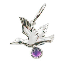 Hieroglyph - Wishing Miw - K18WG Benu アメシスト ペンダントヘッド