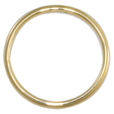 Link Love - ・・・& - K18 2mm甲丸Sリング