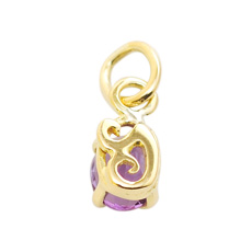 ma chere - K18 マシェリペンダント 2月アメシスト