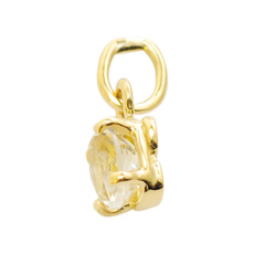 ma chere - K18 マシェリペンダント 4月ホワイトクォーツ