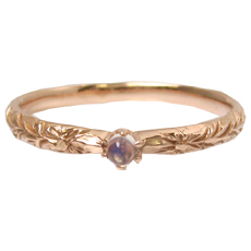 Luce - K14PG ルーチェリング 6月ムーンストーン