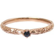 Luce - K14PG ルーチェリング 9月サファイヤ