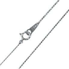 Chain - プラチナカットボールチェーン - 40cm