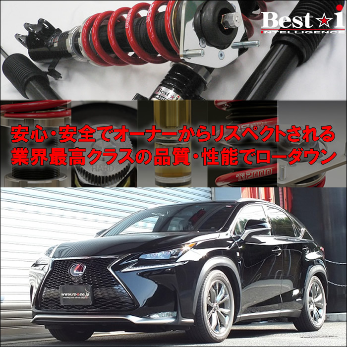 レクサス NX専用 車高調キット(RS-R Best-i)