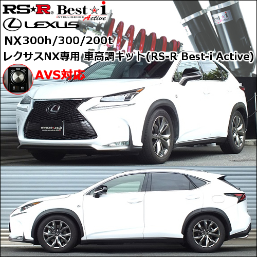 レクサスNX300h/300/200t専用 車高調キット(RS-R Best-i Active)