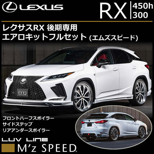 レクサスRX 後期専用 エアロキットフルセット(エムズスピード)