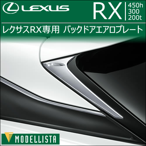 レクサス RX専用 バックドアエアロプレート